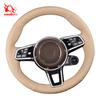 Car Key Accessories Custom Hand Sewing New Arrivals Car Cover Steering Wheel Cover Wrap  for Porsche Paramera