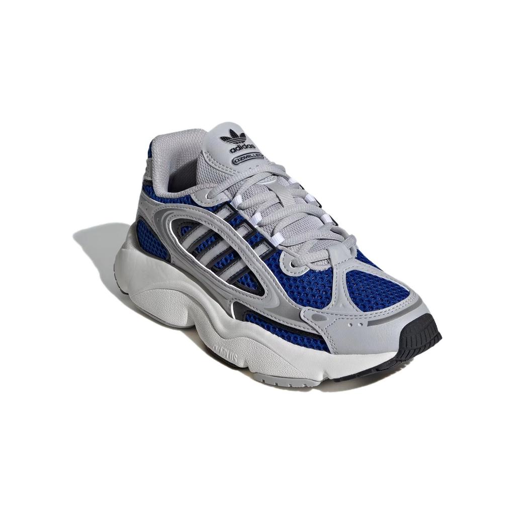 Adidas Ozmillen J Grey Royal Blue Kids Sneakers Grey-Two Core-Black ID0695