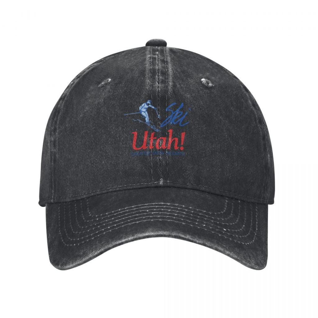 Ski Utah Greatest Snow on Earth Baseball Cap fashionable foam party Hat hard hat Trucker Cap Unisex Womens