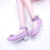 Fashion 7.8CM Doll Wearing 1/3 60cm Doll Boots Differents Color Fabric Shoes Play House Accessories