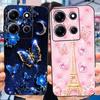 Модный Чехол-бабочка для телефона Infinix Note 30i Note30 Pro 2023 Мягкий Силиконовый ТПУ Задняя Крышка Для Infinix Note 30 Pro Note30i