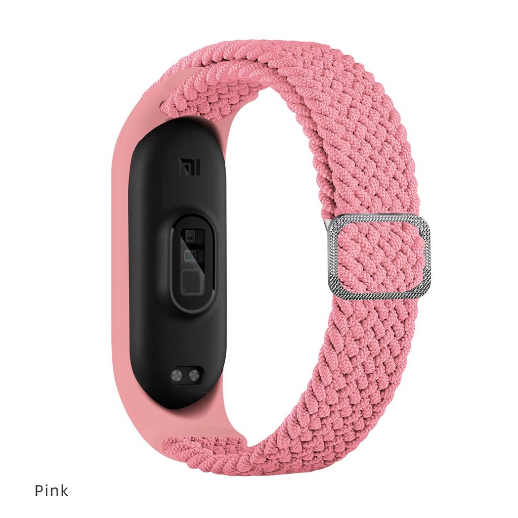 NEW Nylon Loop For Xiaomi Mi Band 7 Nfc Smartwatch Wristband Sports Miband7 Correa Replacement Bracelet Smart Band 6 5 4 3 Strap