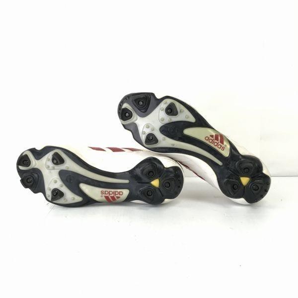 Adidas Футбольные шиповки смешанного типа мужские 28.5 бело-красные(ИСПОЛЬЗОВАЛ)