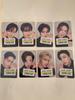 [USED] ATEEZ Ashes To Light Universal Studios Japan Bonus Trading Cards (Complete Set of 8)