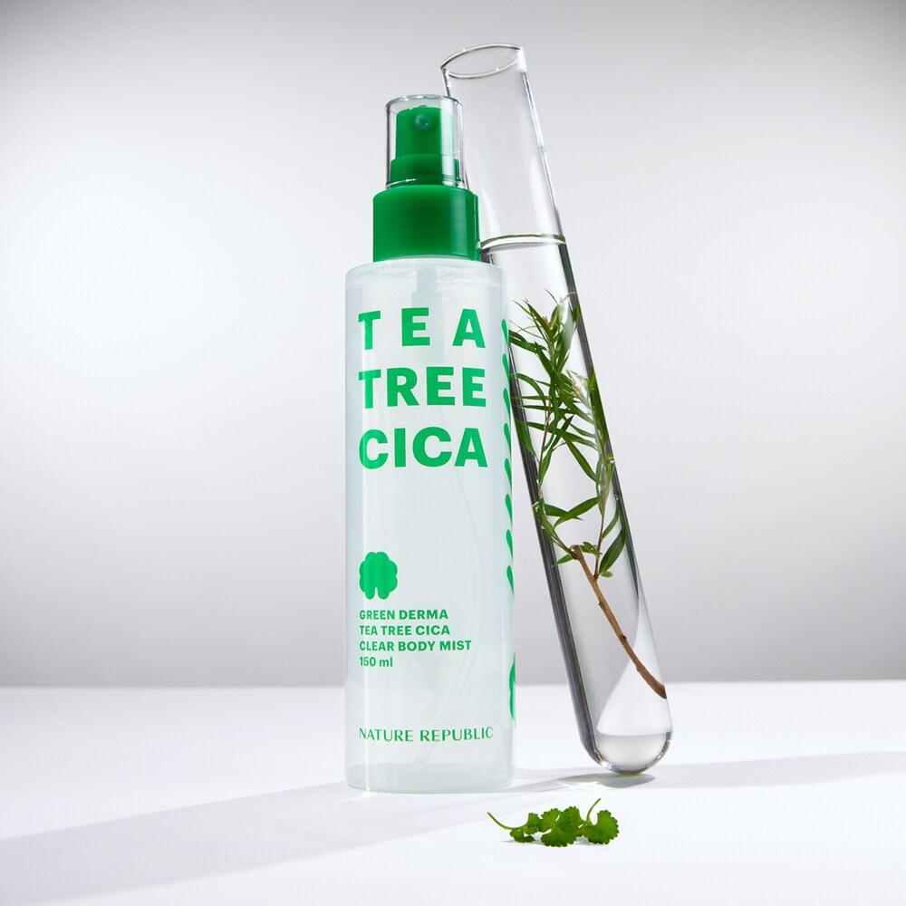 Nature Republic Green Derma Tea Tree Cica Clear Body Mist