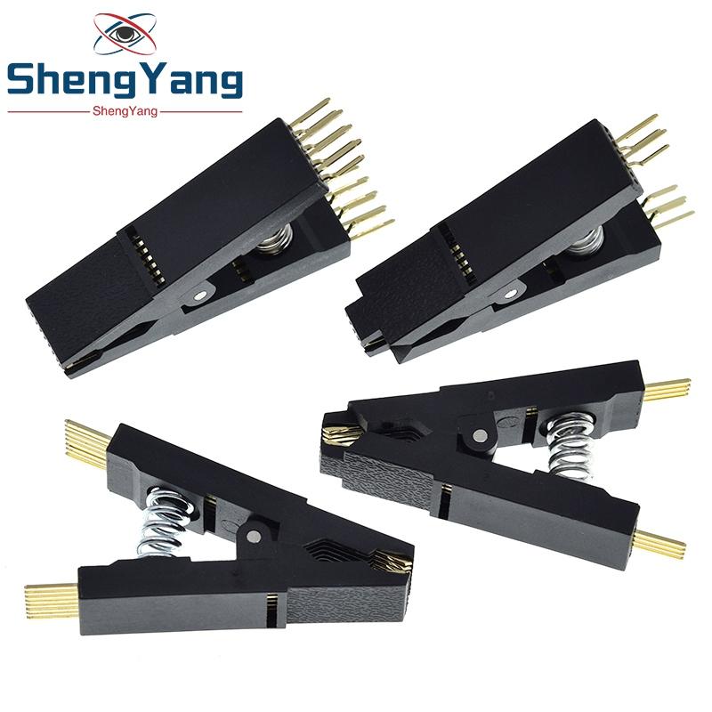 Тестовый зажим для программатора SOP8 SOP16 SOP SOIC 8 SOIC 16 SOIC8 SOIC16 SOIC8 DIP16 DIP 8-контактный DIP 16-контактный Зажим для тестирования микросхем без кабеля