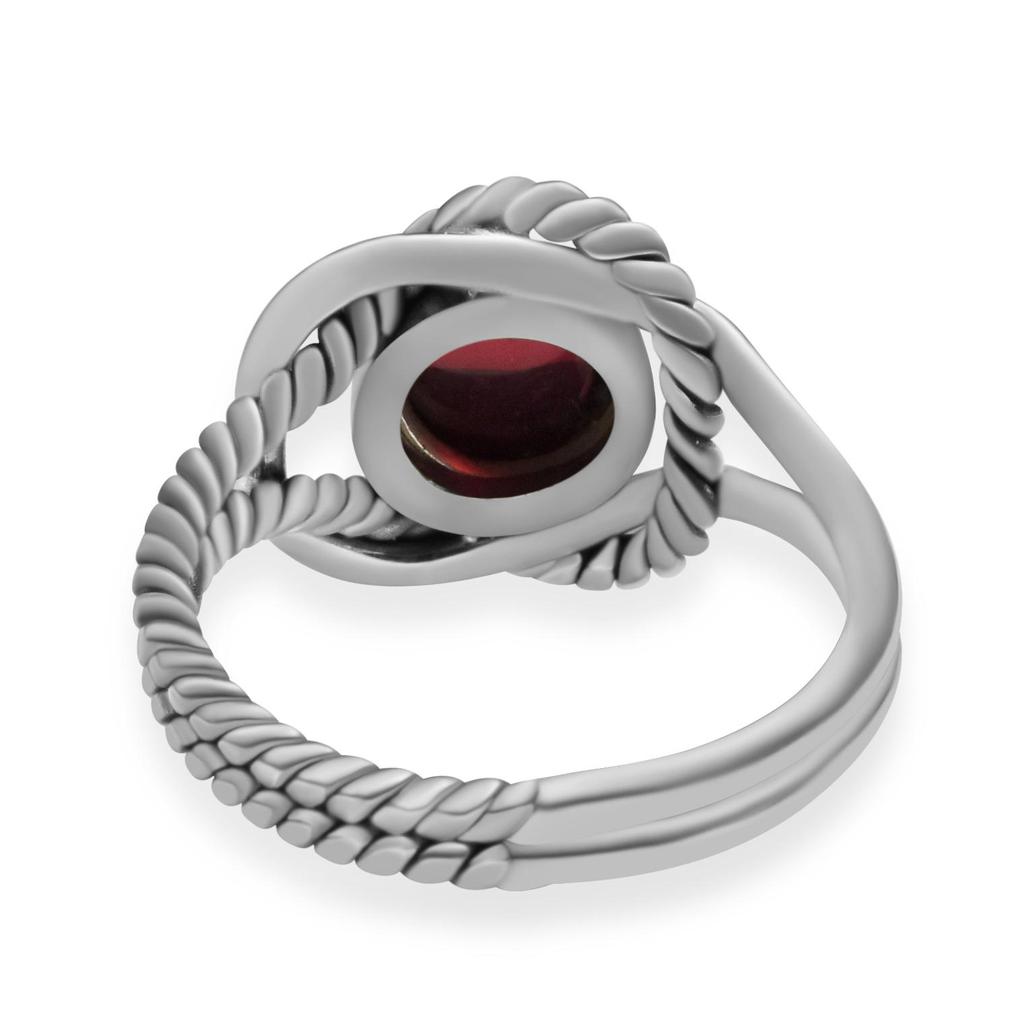 Розовый рубеллит, драгоценный камень, твердое серебро 925 пробы, витая веревка, разделенные хвостовики, кольца для женщин и девочек