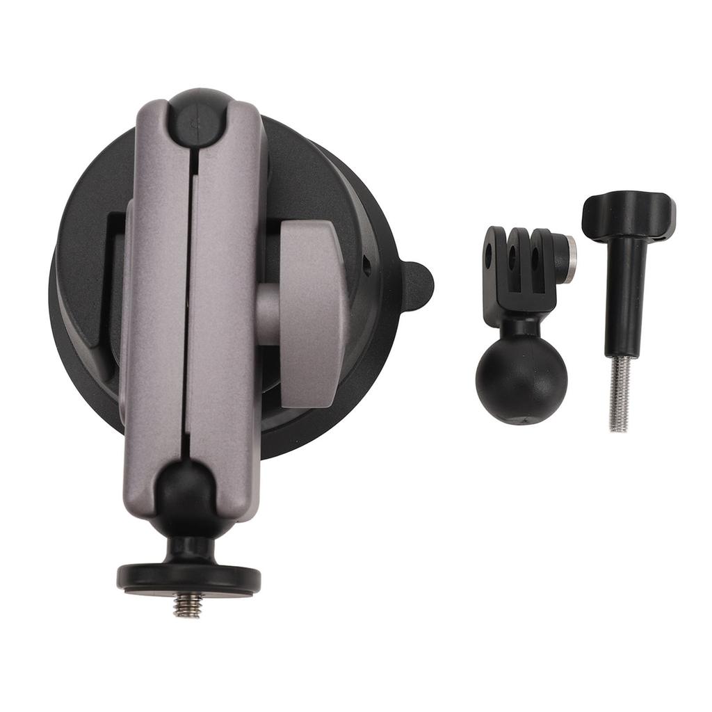 Suction Mount for POCKET 3 for Ace Pro Aluminum Dual Ball Head Action Camera Car Windshield Mount Holder with 1 4 Inch
