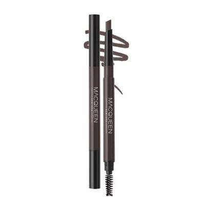 McQueen New York Мой стойкий автоматический карандаш для бровей Твердый пудровый 0,35 г, Серо-коричневый, 1 шт.