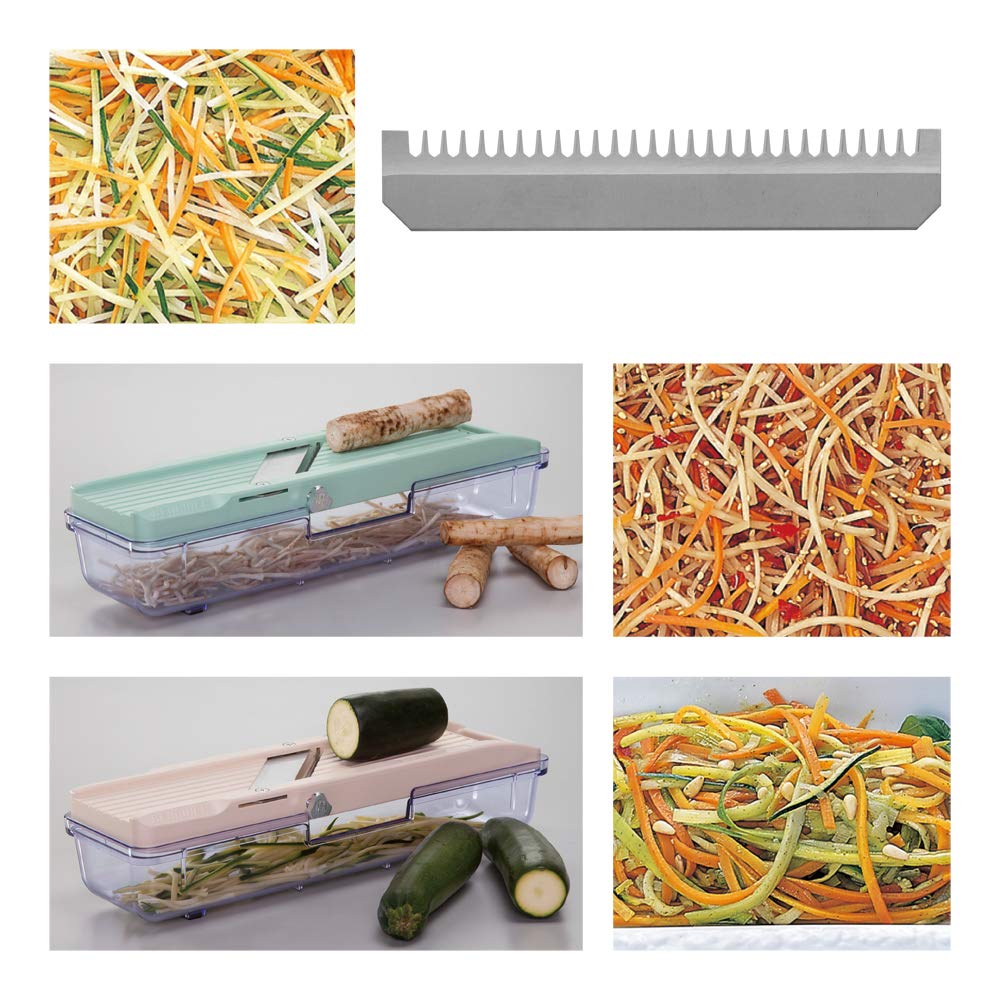 Benriner Vegetable Slicer Deluxe All-Purpose Set, Ivory, 10-DX-I