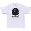 A BATHING APE CDG FW24 T Shirt Unisex White 1K73-110-901