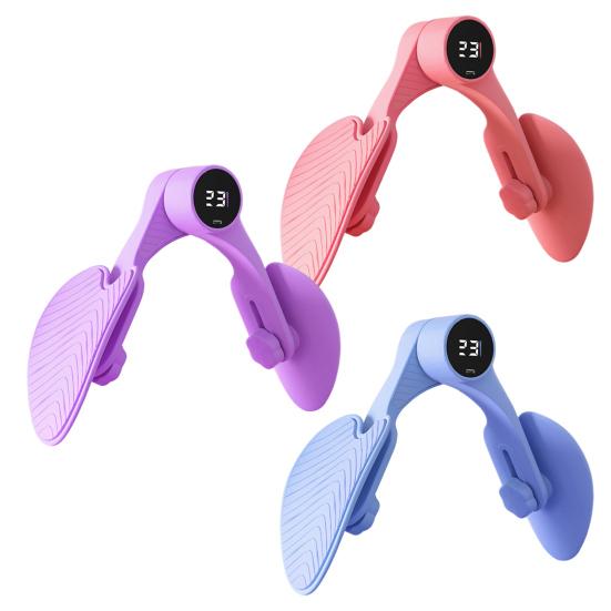 Thigh Master со счетчиком ЖК-дисплеем, 3 уровня регулировки, эргономичный тренажер для мышц тазового дна, для мужчин и женщин, для внутренней поверхности бедра, для ног, для тонизирования