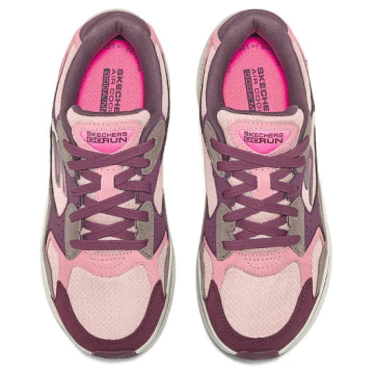 Skechers Go Run Consistent 2.0 Удобные Прочные Низкие Беговые Кроссовки Женская кроссовка Розовый 128622-MVE