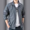 Sunscreen Clothing Solid Color Men's Summer Thin Ice Silk Breathable Casual Large Size Jacket Jacket Outdoor Clothing