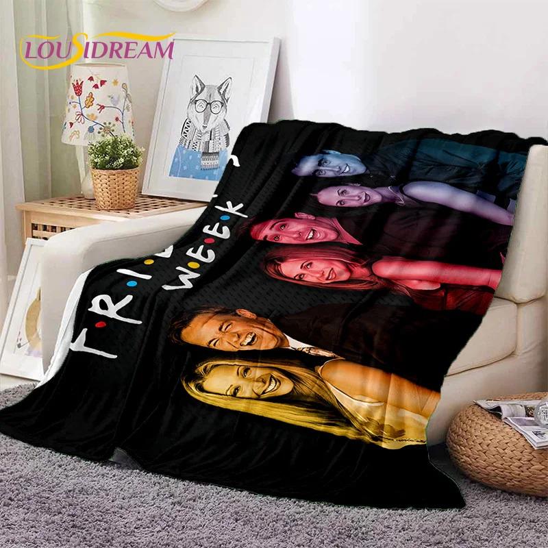 New Friends Classics TV 3D Soft Flannel Blanket for Beds Bedroom Sofa Picnic,Throw Blanket for Cover Outdoor Leisure Kid Gift