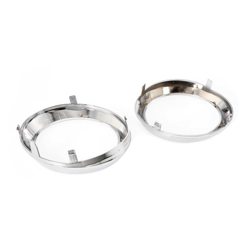 2x Накладки на противотуманные фары переднего бампера хромированные кольца для Toyota Sienna SE 2011-2017