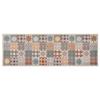 Kitchen Mat - vidaXL - Mosaic - 45x150 Cm - Machine Washable - Non-slip