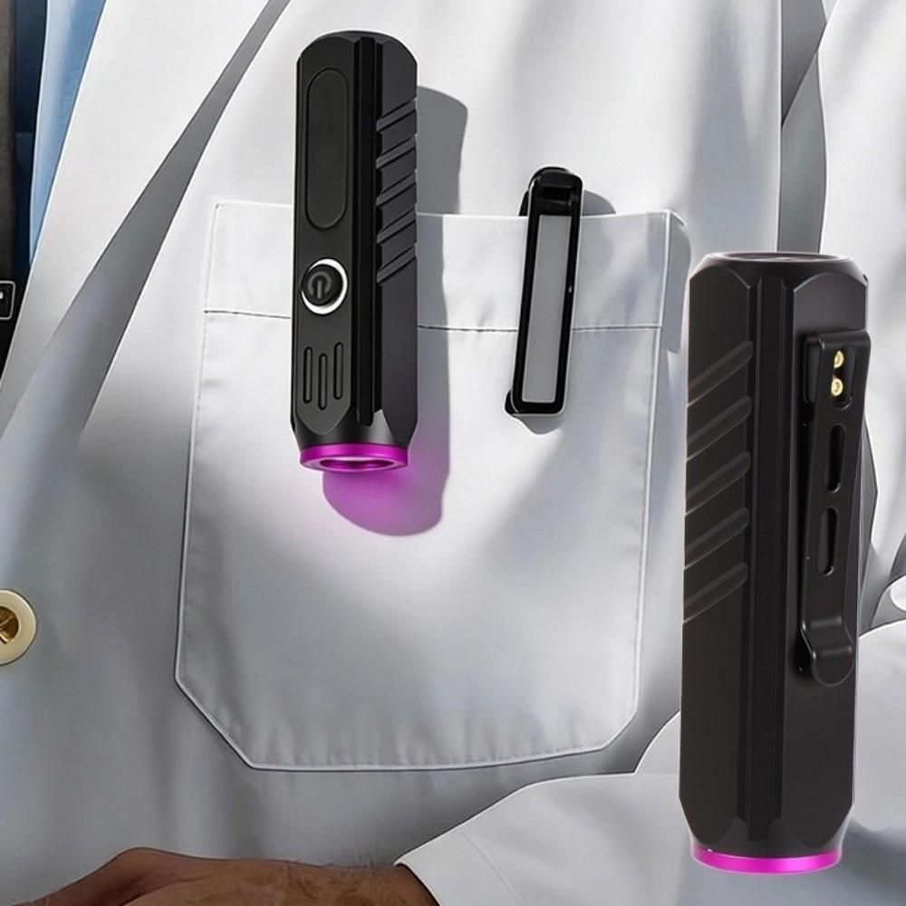 High-power Mini Purple Light Rechargeable Fluorescent Agent Detection Lamp  Banknote Detection