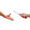 4PCS PVC Relay Baton Red and White Track and Field Baton Sports Running Baton  Field Race