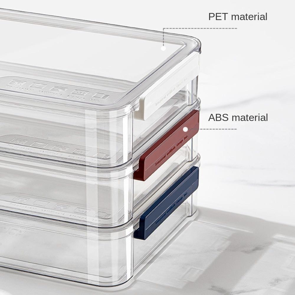 Прозрачный пластиковый портативный штабелируемый органайзер для документов для офиса или дома