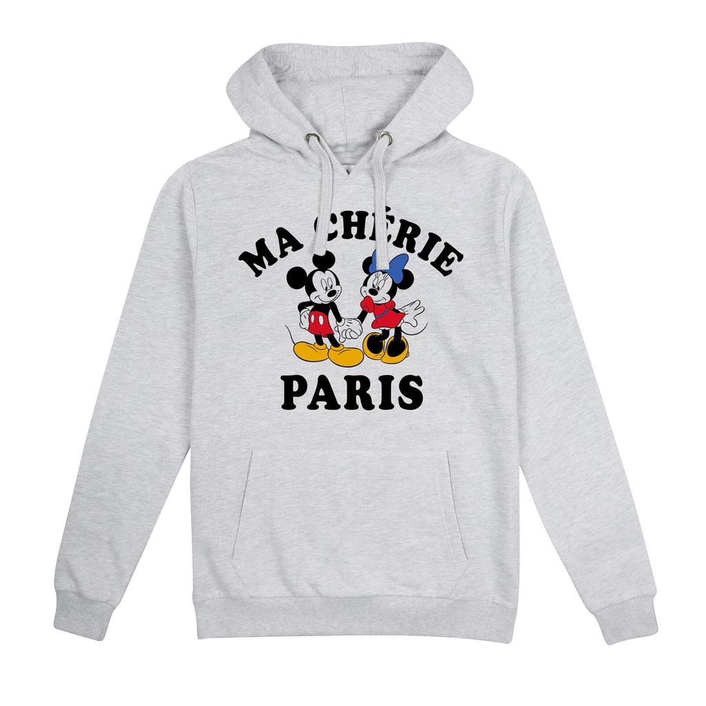 Disney Женская/женская толстовка с капюшоном Paris Mickey & Minnie Mouse
