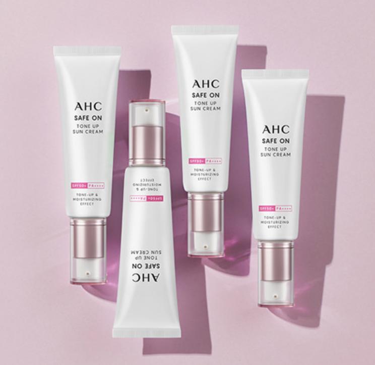 AHC Солнцезащитный крем Safe On Tone Up 50 мл SPF50+ PA++++