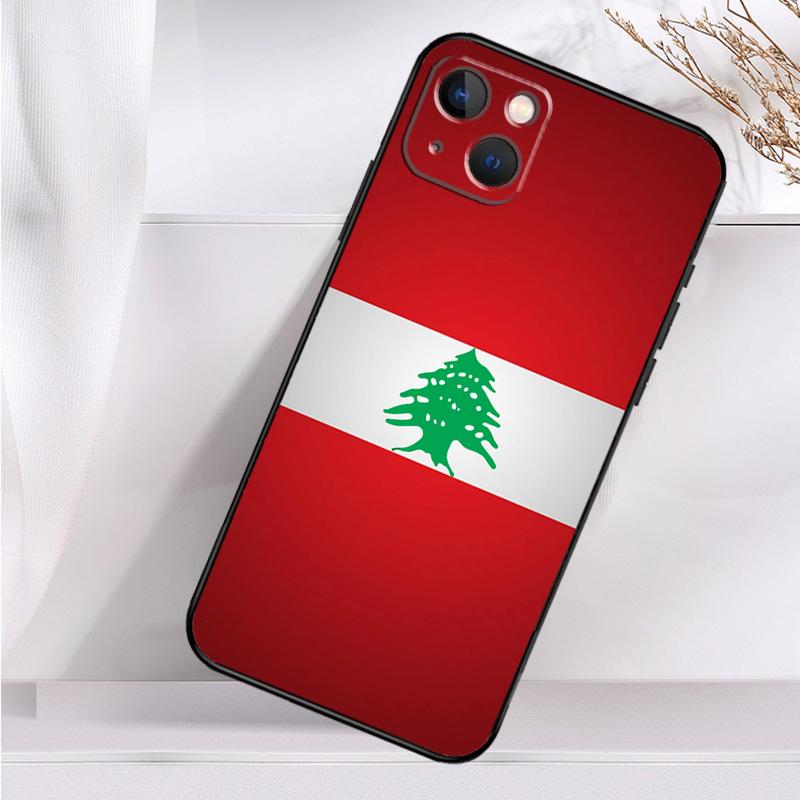 Lebanon Flag Map Case For iPhone 14 13 12 11 16 15 Pro Max Mini Cover X XR XS 8 7 14 16 15 Plus Accessories