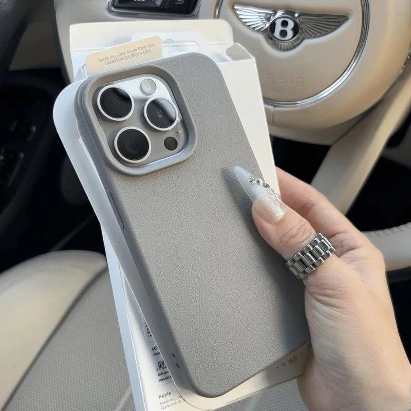 Роскошный матовый кожаный чехол для Motorala MOTO EDGE 60 Stylus 50 FUSION NEO Pro G05 G15 G34 G35 G54 G75 G84 G85 G Play