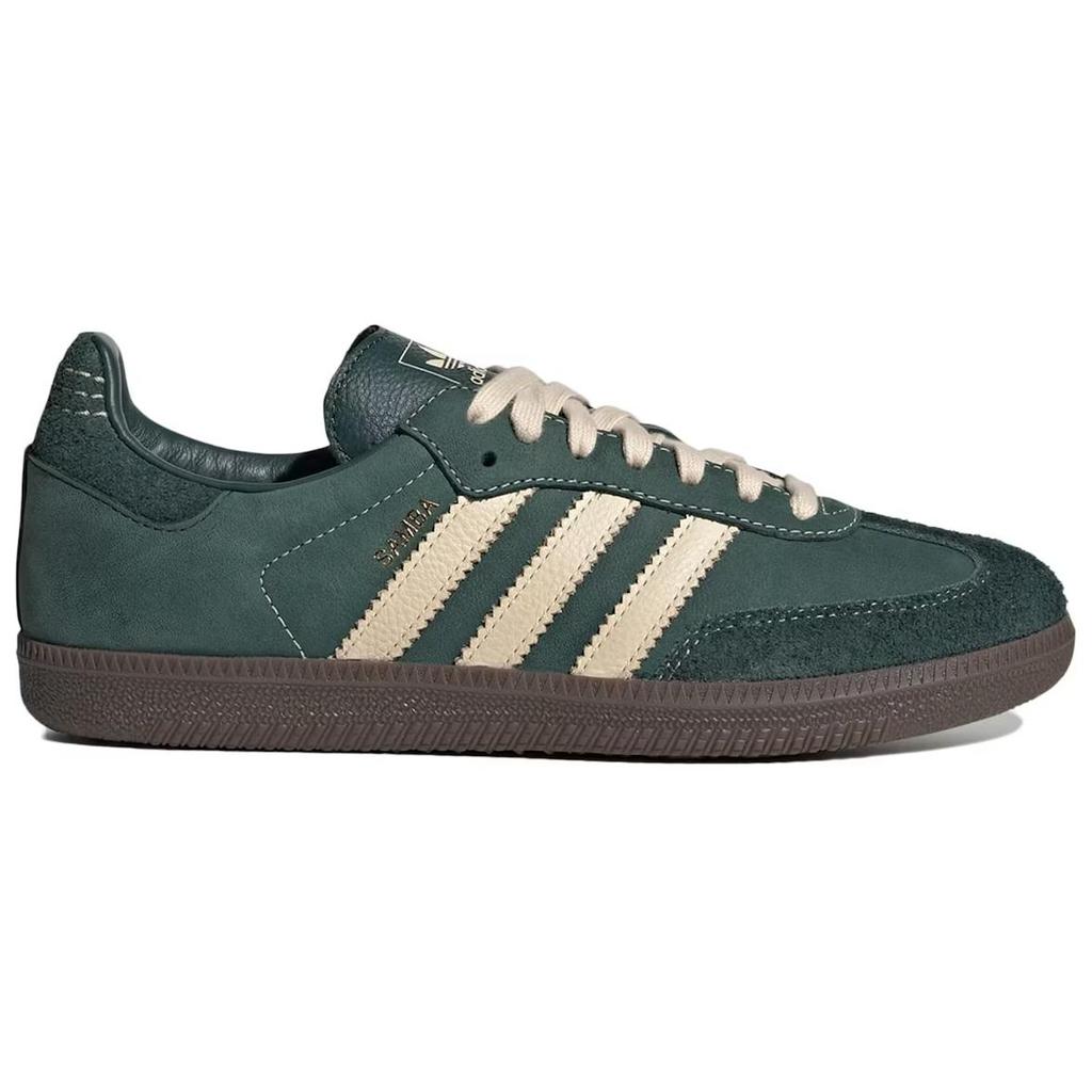 adidas Samba OG Mineral Green женские кроссовки Crystal-Sand Shadow-Green IG1986