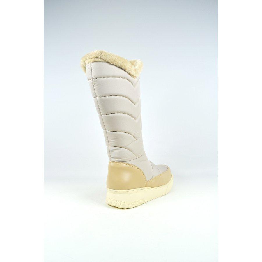 Женские высокие зимние ботинки на искусственном меху