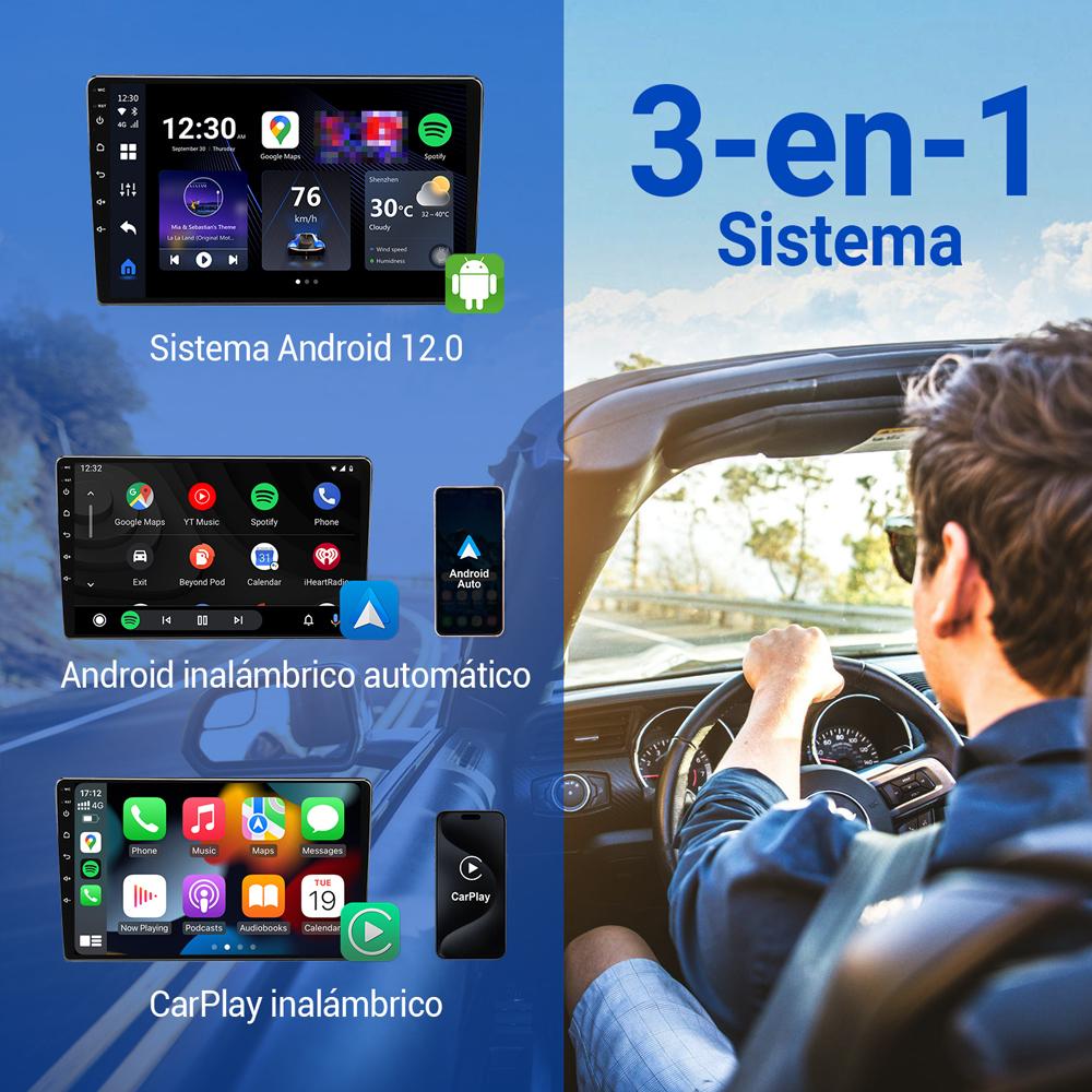 Ottocast P3 CarPlay TV Box for Netflix Spotify Android Auto Car Play Accessories to Wireless AI Adapter Automotive Smart Systems