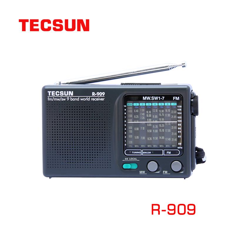 Tecsun R-909 Портативное многодиапазонное FM-радио для пожилых людей