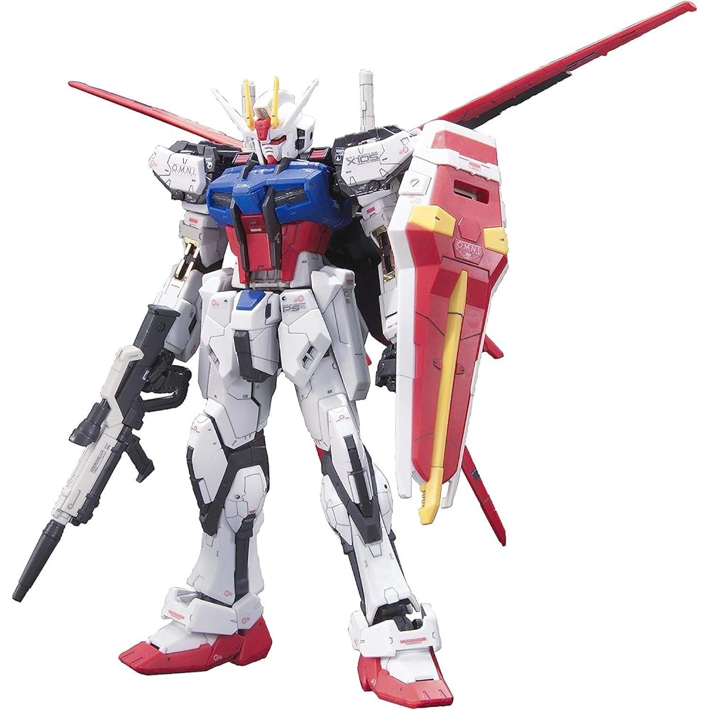 Bandai Spirits RG Мобильный доспех Гандам SEED Aile Strike Gundam Масштаб 1/144 Пластиковая модель-конструктор с цветовой кодировкой