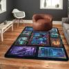 Future Helicopter Showcase Pattern Rug Floor Mat for Living Room or Bedroom Soft and Comfortable Carpet a Gift for Birthday and Holiday.