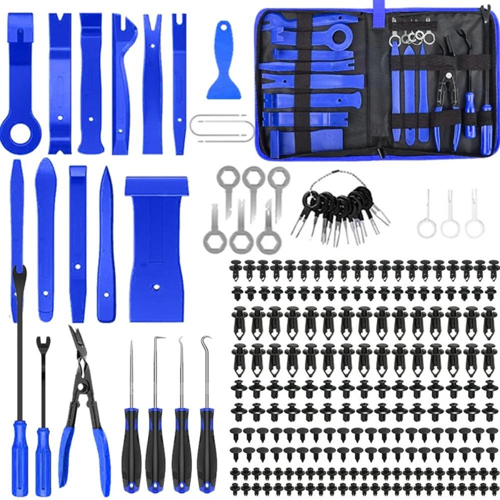 Hand-held Disassembly Tools Car Trim Removal Tool Panel Door Audio Trim Removal Kit Auto Clip Pliers Fastener Remover Set