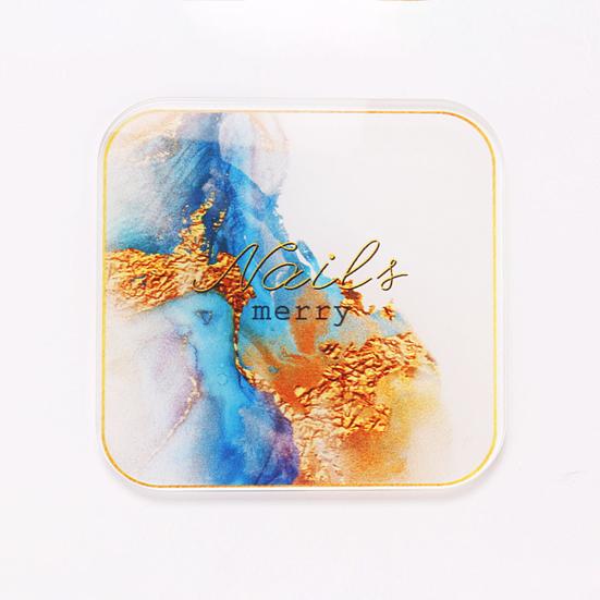 Цветовая палитра ногтей Натуральная многофункциональная акриловая стильная пластина для дизайна ногтей для дома