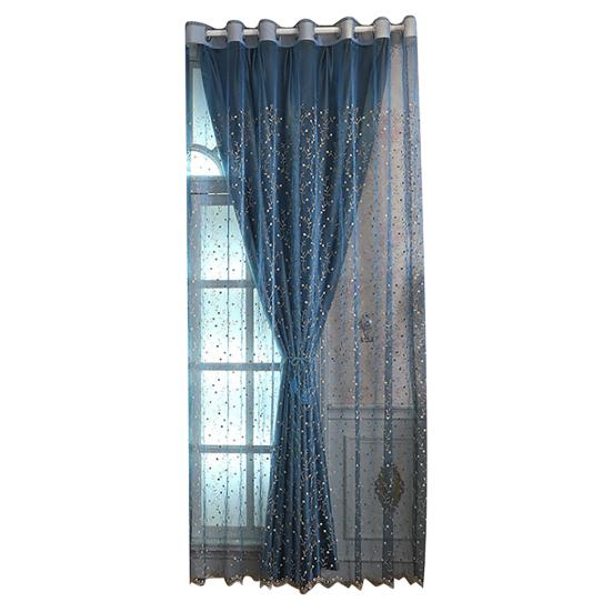 Yousheng Window Tulle Стильный уникальный узор полиэстер затемняющий прозрачный тюль для окна для гостиной