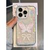 Butterfly Millennium Light Cute Mobile Phone Case for Apple 14 Pro Max & iPhone 11 - Ideal for Senior Females!