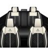 Комплект чехлов на сиденья автомобиля из 5 предметов с полным покрытием 360° Защита Чехлы на сиденья из ПУ кожи для седана, внедорожника, грузовика Универсальные