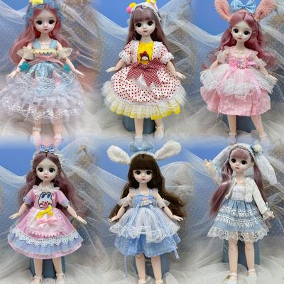 30 см 1/6 для девочек BJD шарнирная кукла с одеждой 23 шарнира подвижная принцесса одеваются подарки на день рождения игрушка для кукольного домика своими руками