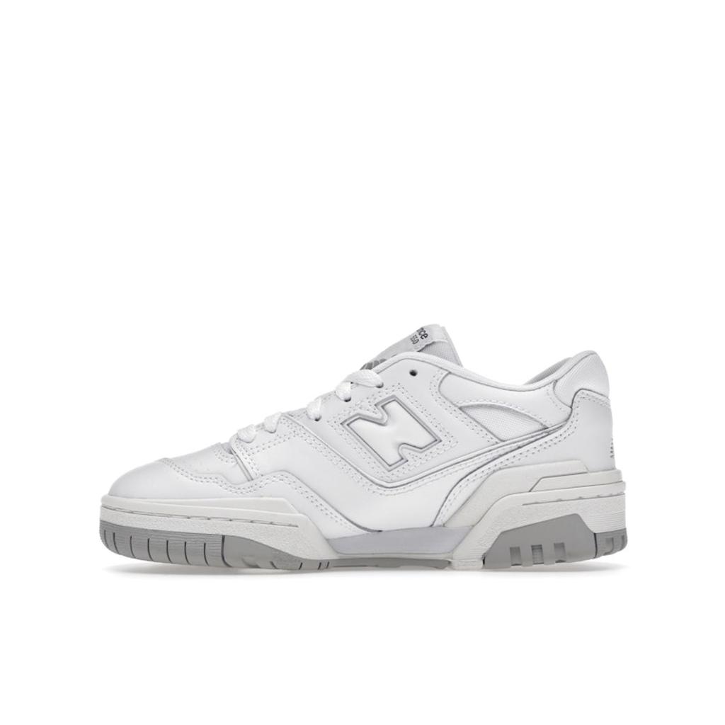 New Balance 550 Big Kid Бело-серые детские кроссовки GSB550PB