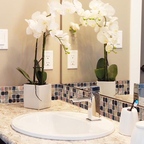 15шт 3D наклейка водонепроницаемая мозаика настенная анти-масло кухня ванная комната DIY декор