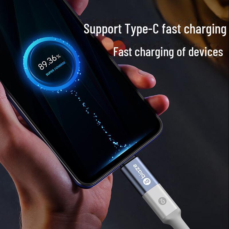 Кабель для зарядки Biaz Lightning to Type-C для устройств Apple и Android