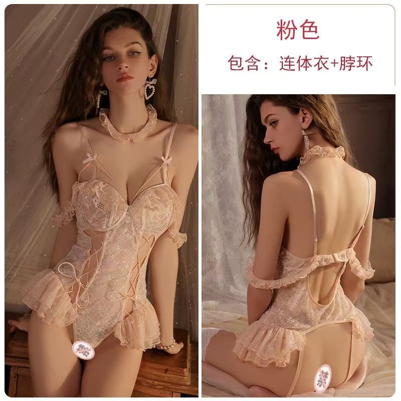 Сексуальное сексуальное нижнее белье горячая перспектива сетчатый цельный униформа большой размер костюм 2390