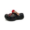Classic Platform Clog Crush Clog EVA Black Chocolate Berry Pie Vintage Bean Bow College 4.1cm Hole Shoes Unisex Black