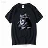 Exotic Shorthair Cat Women T Shirt Cute  Vintage Washed Designer Clothes Soft Casual Stylish Graphic Breathable Streetwear