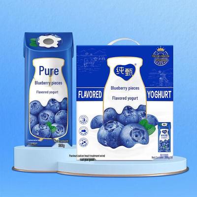 Mengniu Chunzhen Blueberry Yogurt Drink