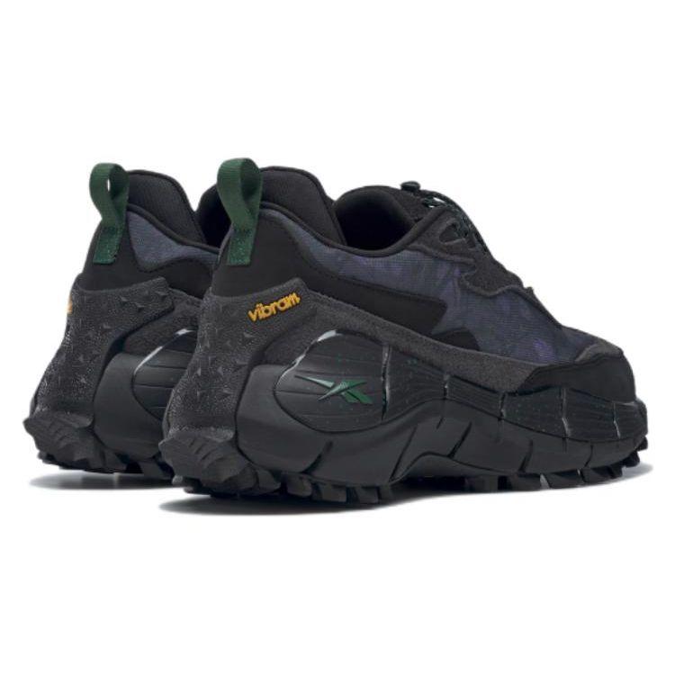 SOUTH2 WEST8 x Reebok Zig Kinetica 2.5 Edge Фиолетовый Камуфляж Унисекс Кроссовки Черный Основной Черный Холодный Серый-7 HP2991