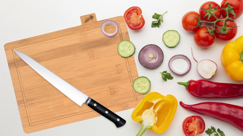 Dori Bamboo Chopping Board, Set Of 4