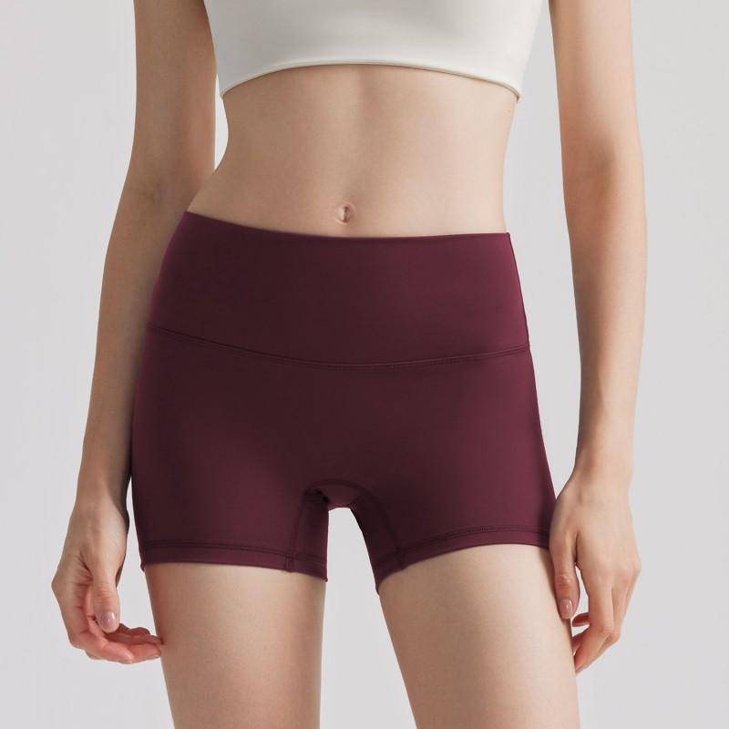 High-Waisted Yoga Shorts Women Breathable Compression 3/4 Leggings Running Gym Cycling Fitness